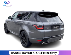 Grey RANGE ROVER SPORT 2022 Rent in Dubai With Great Dubai