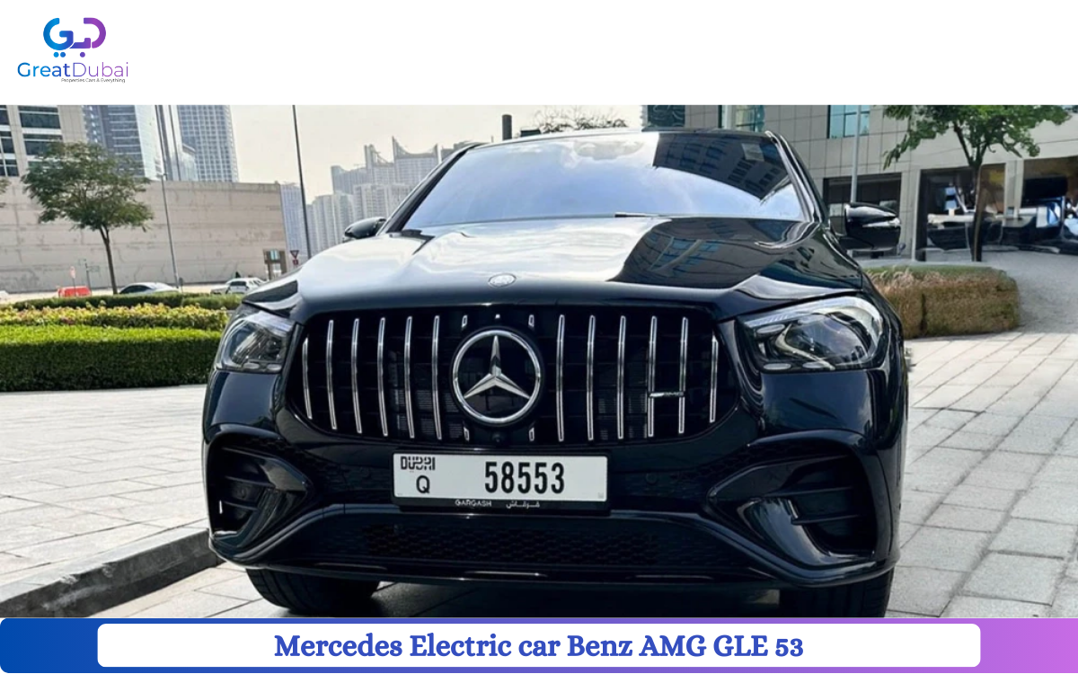 Rent Mercedes Electric car Benz AMG GLE 53 2024 in Dubai-image