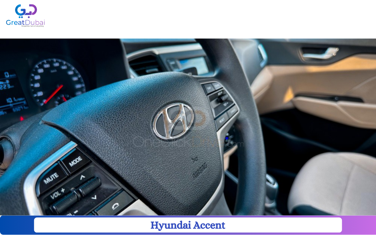 Hyundai Accent 2023 Rent in Ajman-image