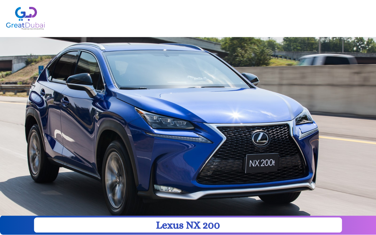 Rent Lexus NX 200 in Dubai-image