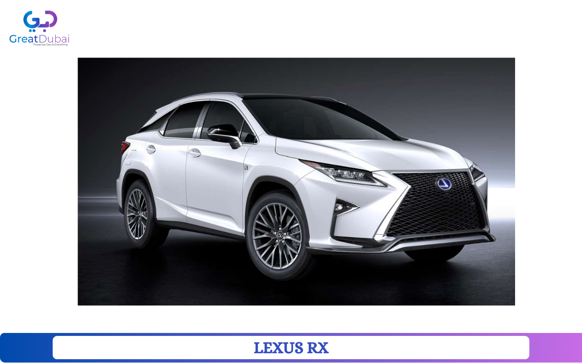 Rent Lexus RX Series 2023 in Dubai-image