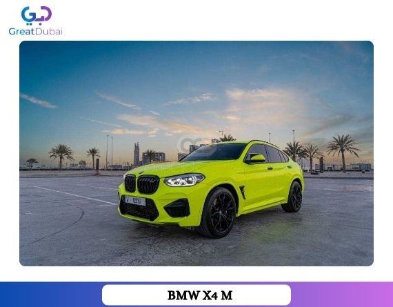 RENT BMW X4 M COMPETITION 2020 IN DUBAI-image