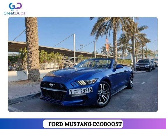 Rent Ford Mustang EcoBoost Coupe V4 - Stylish Performance-image
