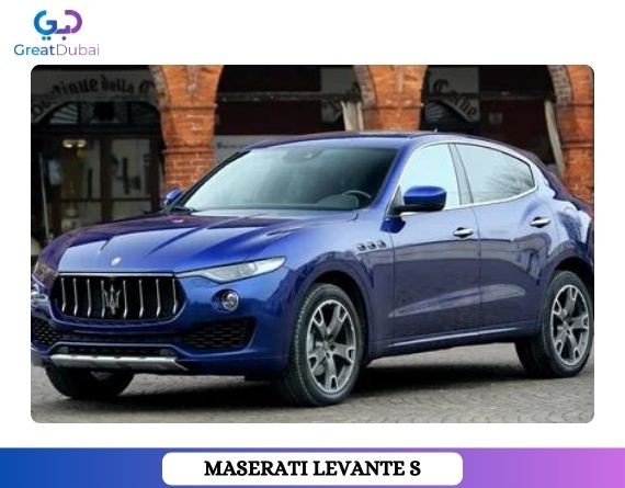 Rent Maserati Levante S 2017 in Dubai-image