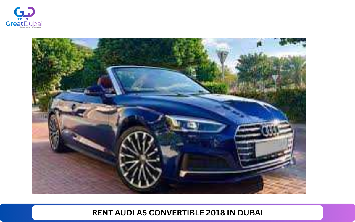 RENT AUDI A5 CONVERTIBLE 2018 IN DUBAI-image