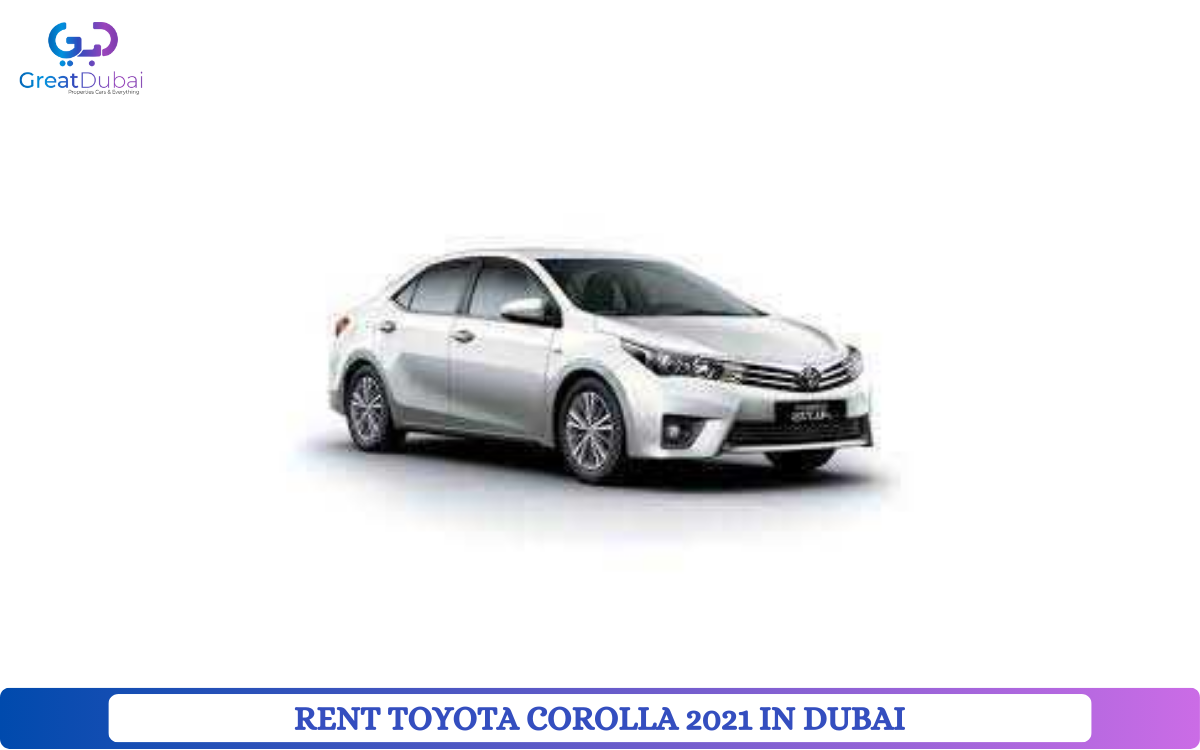 RENT TOYOTA COROLLA 2021 IN DUBAI-image