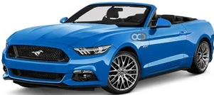 Rent Ford Mustang EcoBoost Convertible V4 in Dubai-pic_1