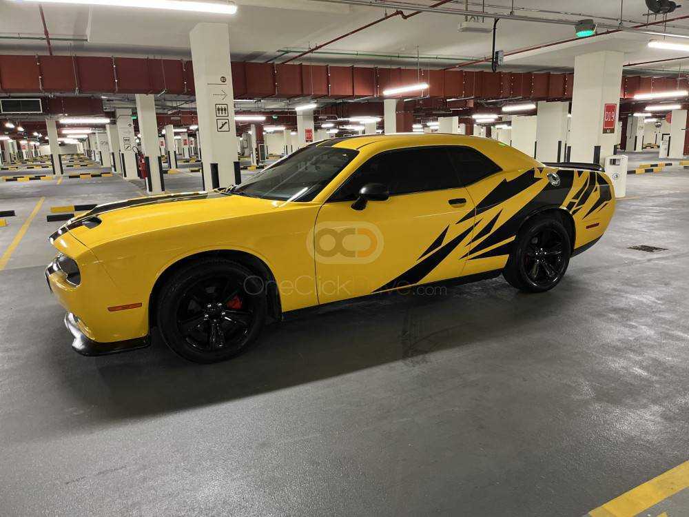 Rent Dodge Challenger V6 2018 in Dubai - Best Deals-pic_1