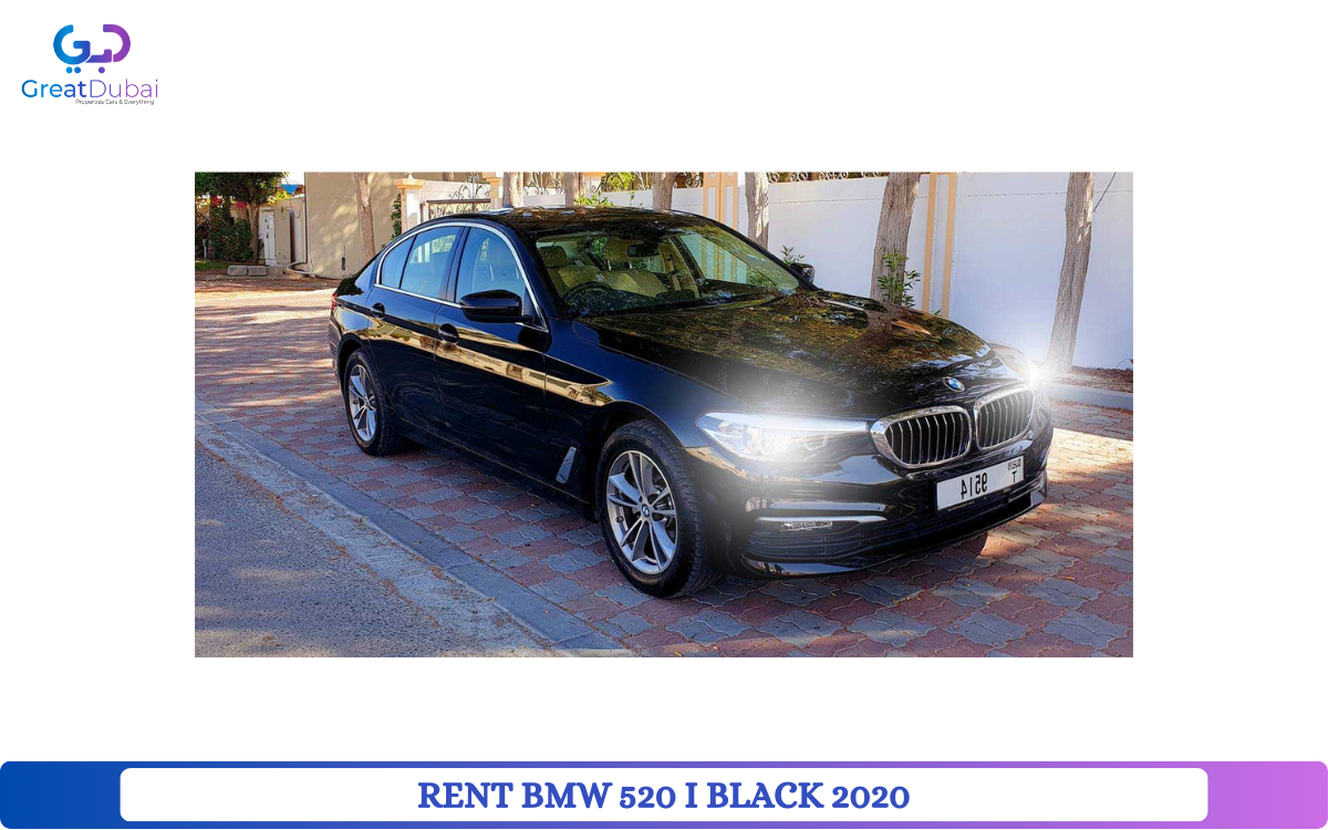 RENT BMW 520 I BLACK 2020-pic_1