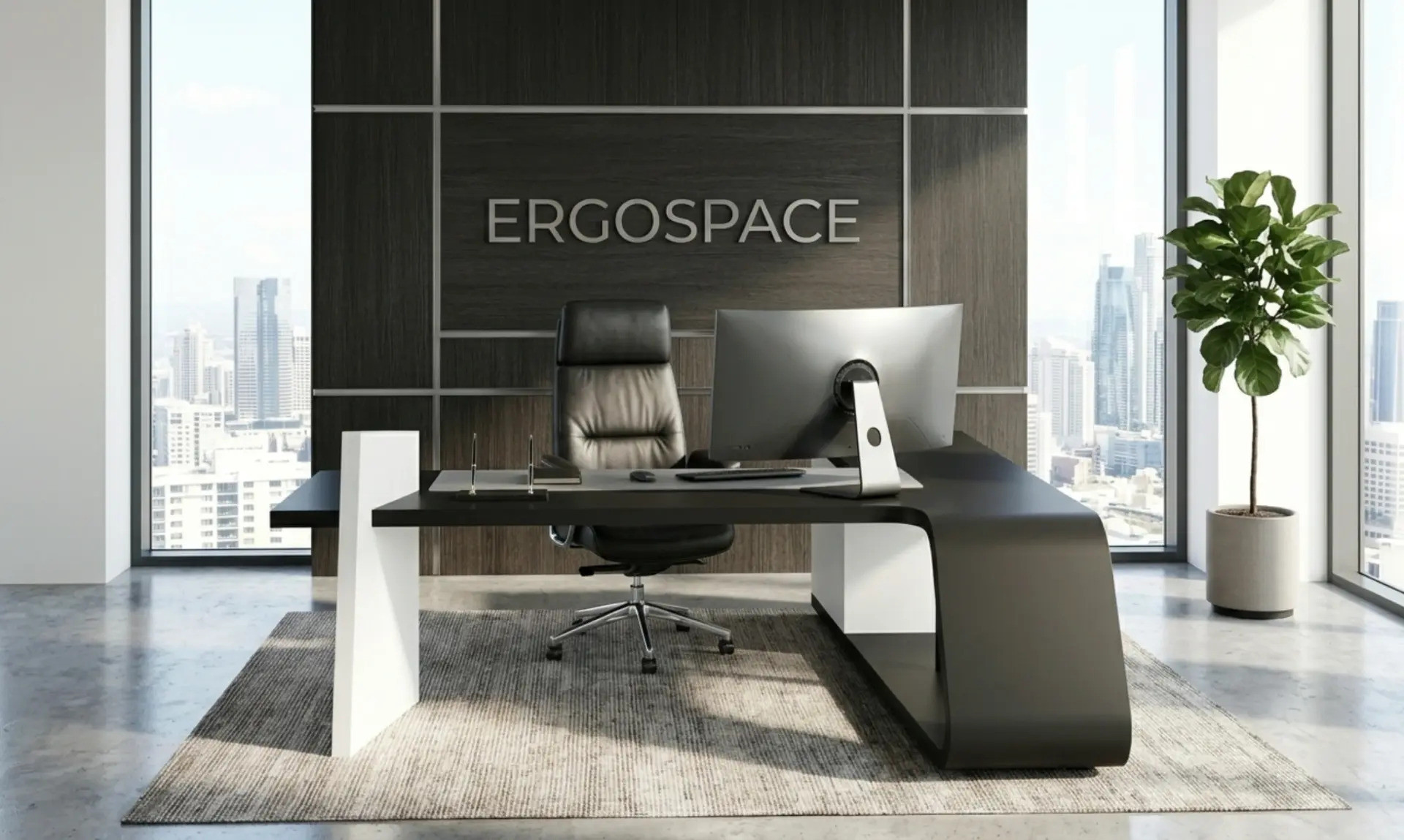 CIL L-Shaped Executive Desk-image